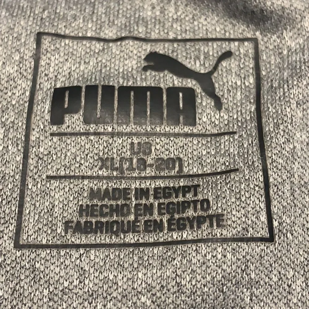 Boys Puma Shortsleeve Sports Workout Shirt‎